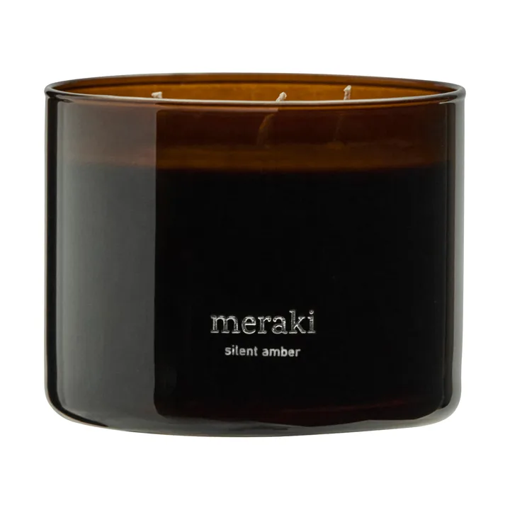 Meraki Duftkerze, 60 Stunden - Silent amber - Meraki