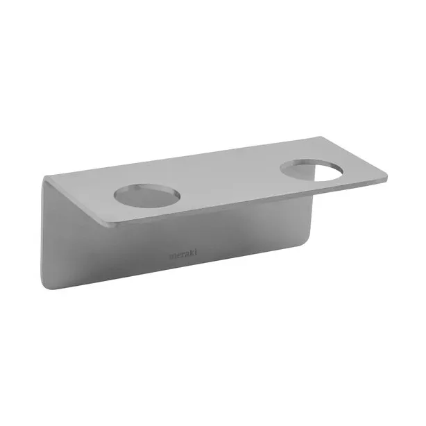 Meraki Flaschenhalter, Gebürstetes Silber, für 2 Flaschen Meraki