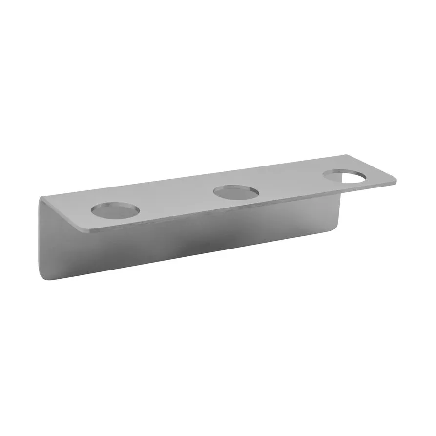 Meraki Flaschenhalter, Gebürstetes Silber, für 3 Flaschen Meraki