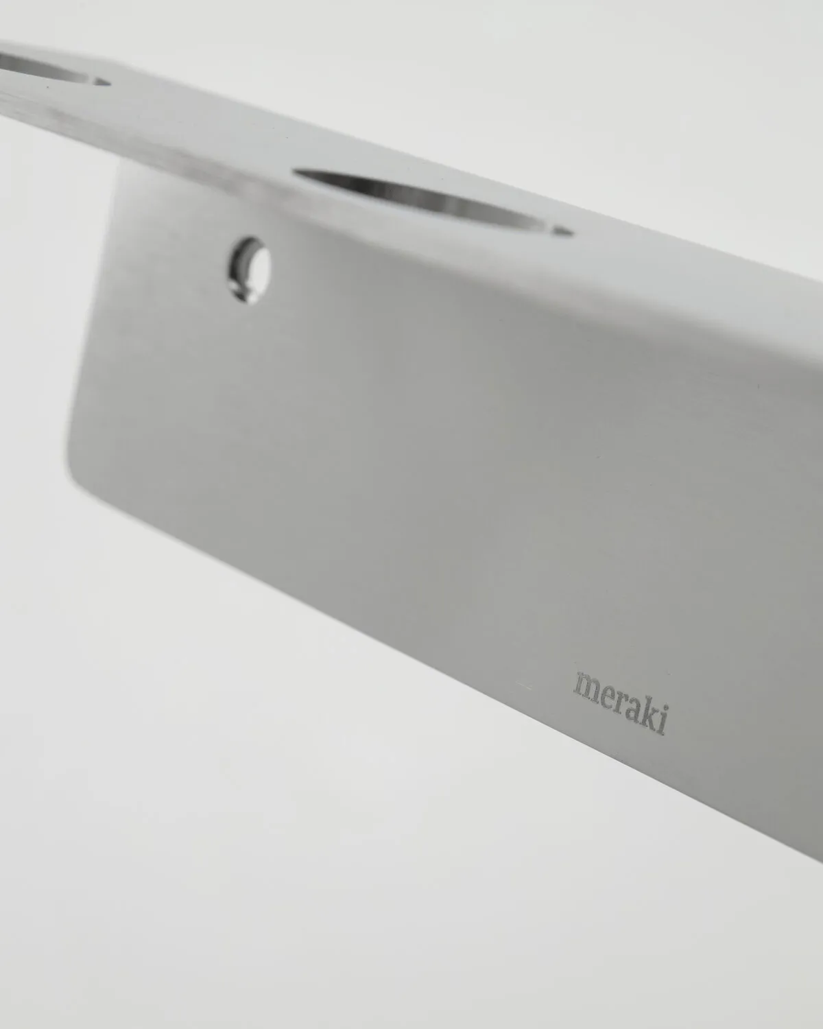 Meraki Flaschenhalter, Gebürstetes Silber, für 3 Flaschen Meraki