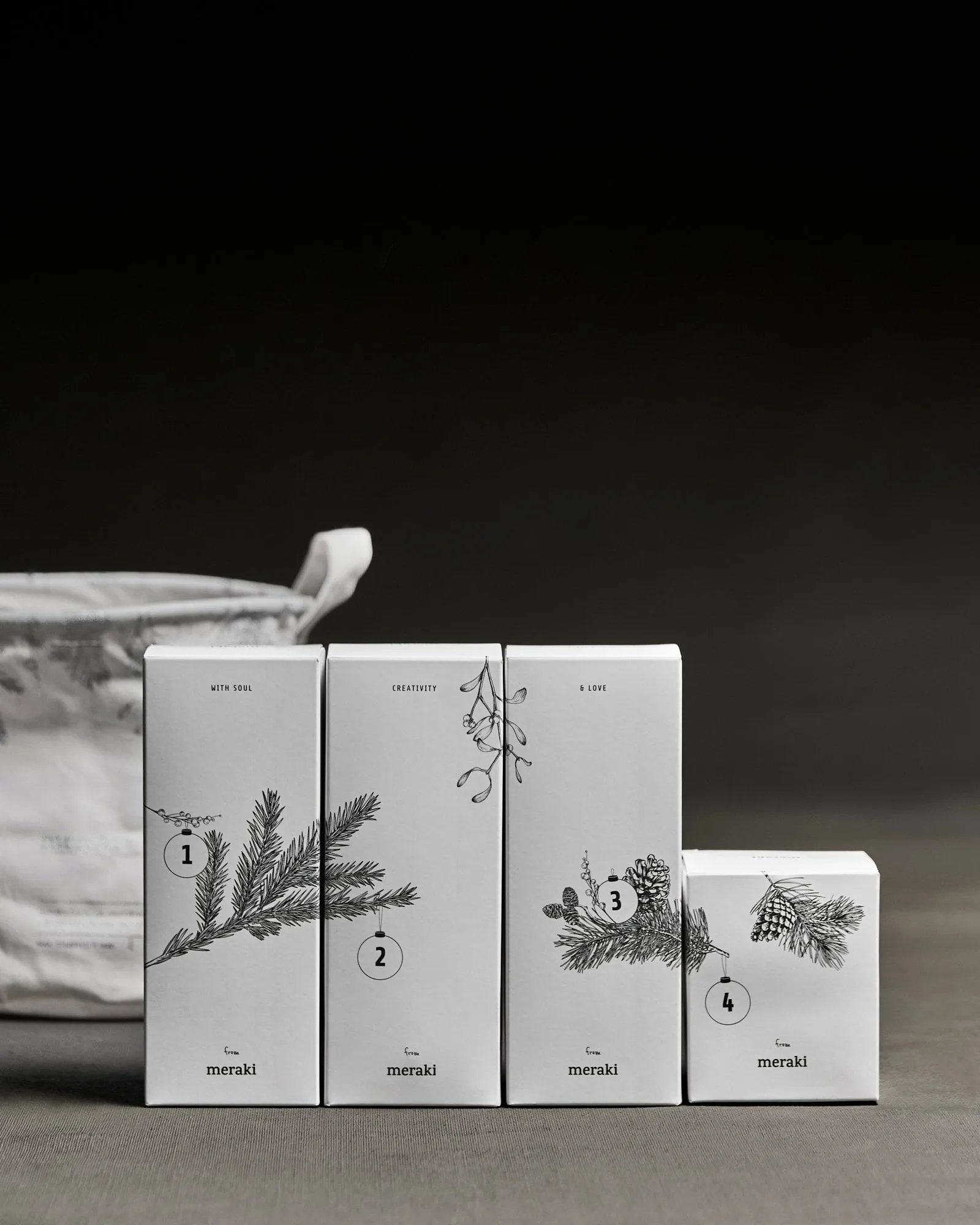 Meraki Geschenkset-Adventskalender, Meadow bliss, Silent amber Meraki