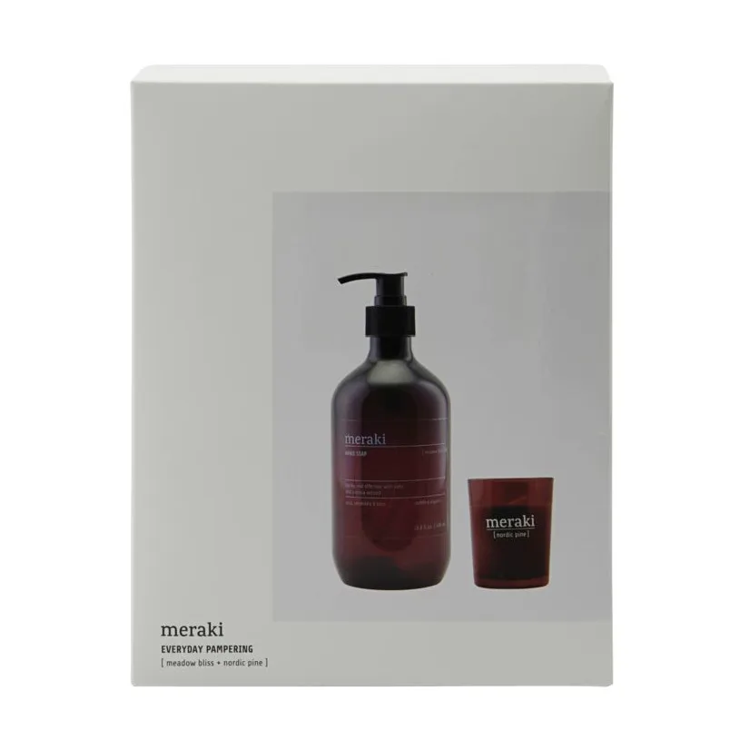 Meraki Geschenkset Handseife und Duftkerze, Everyday pampering Meraki
