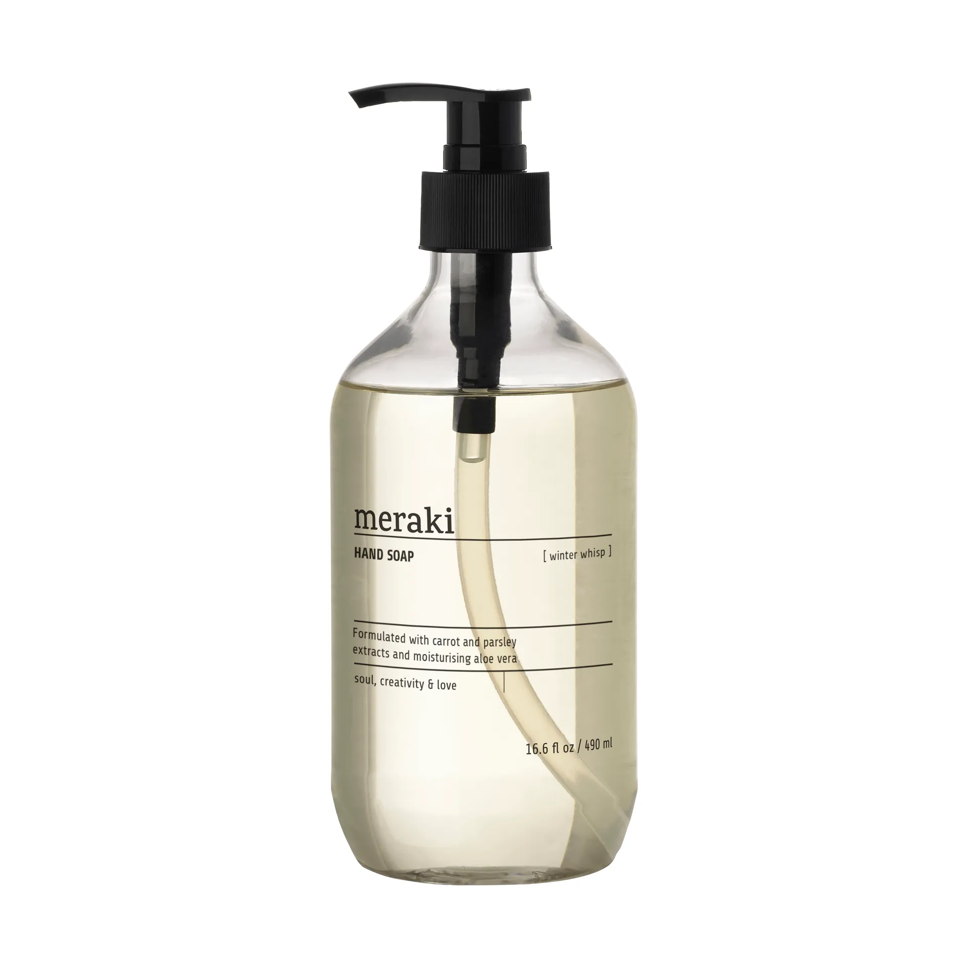 Meraki Handseife 490 ml, Winter whisp Meraki