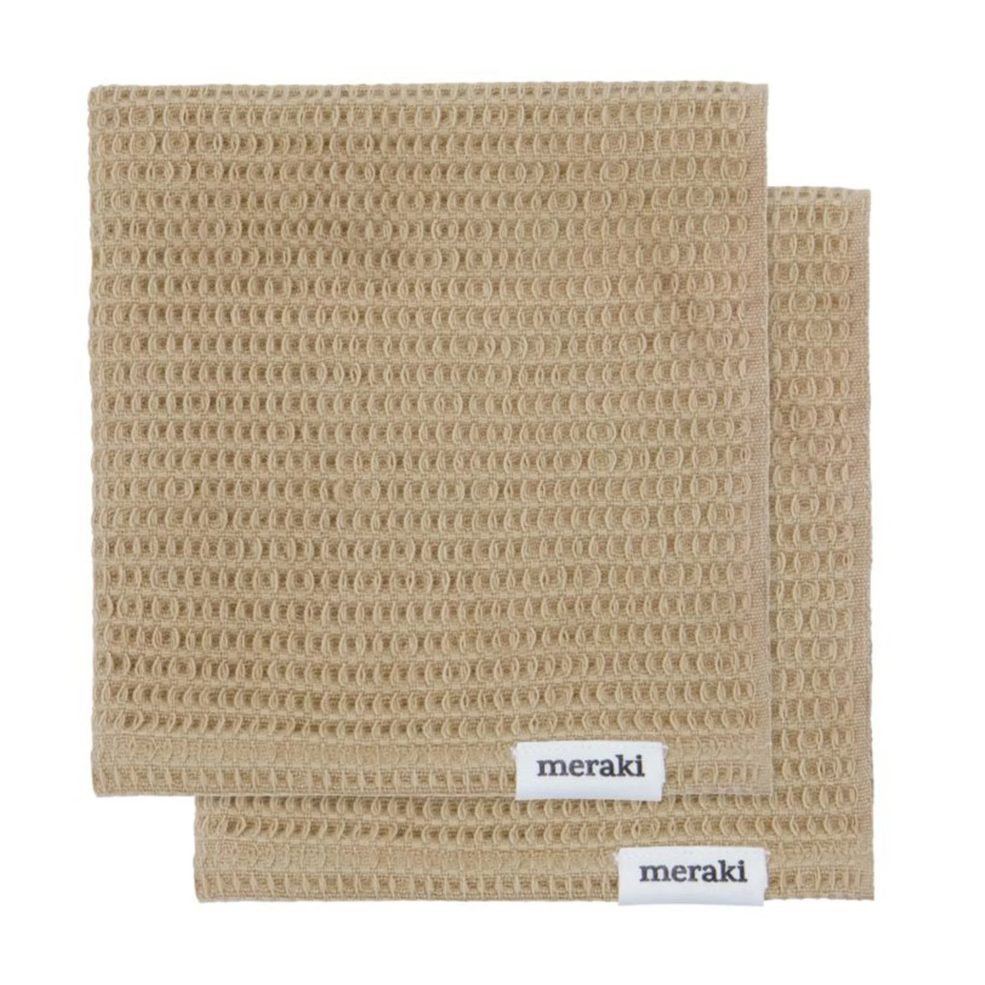 Pumila Geschirrtuch 30 x 30cm 2er Pack, Safari Meraki