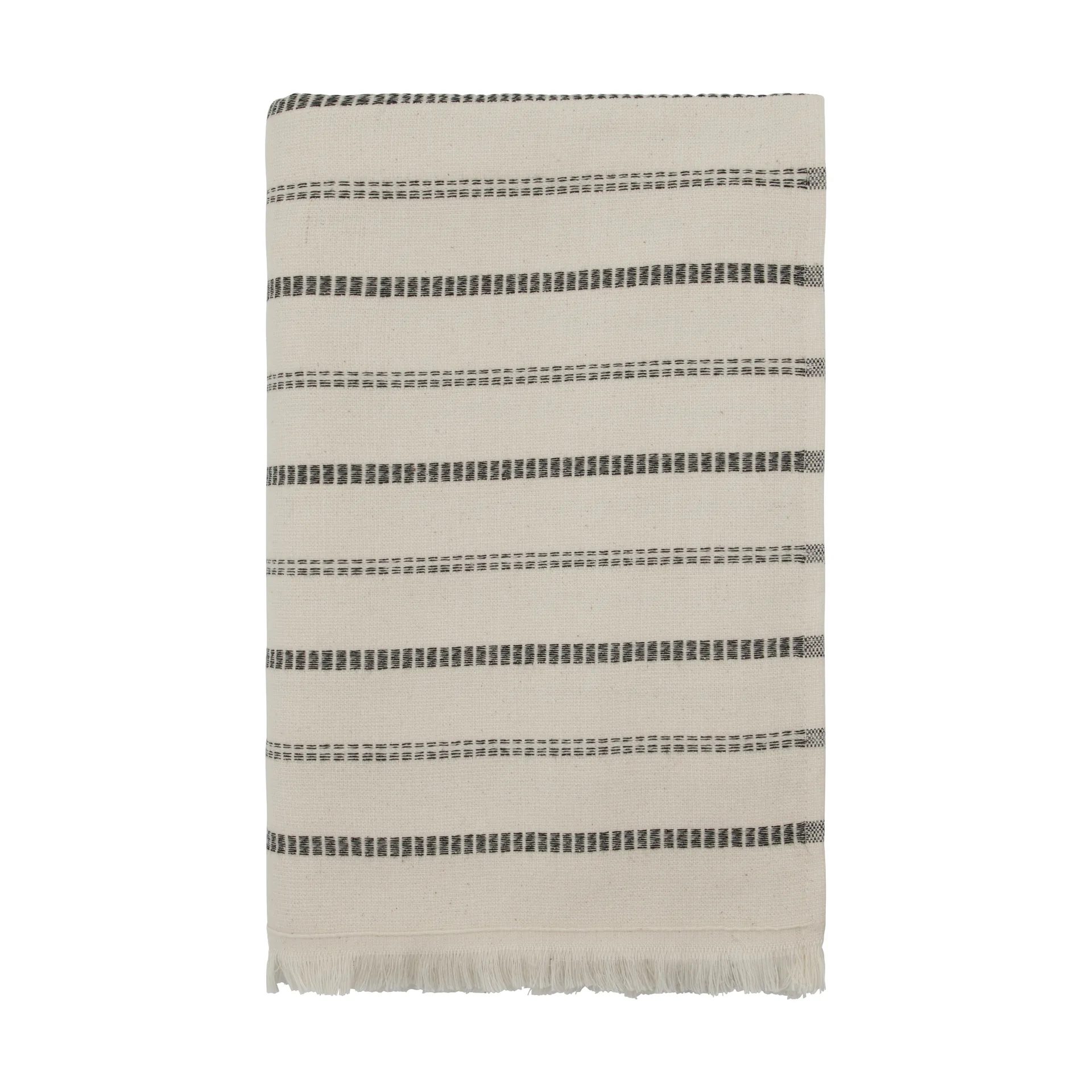 True Badetuch, Off-White-schwarz, 70×140 cm Meraki