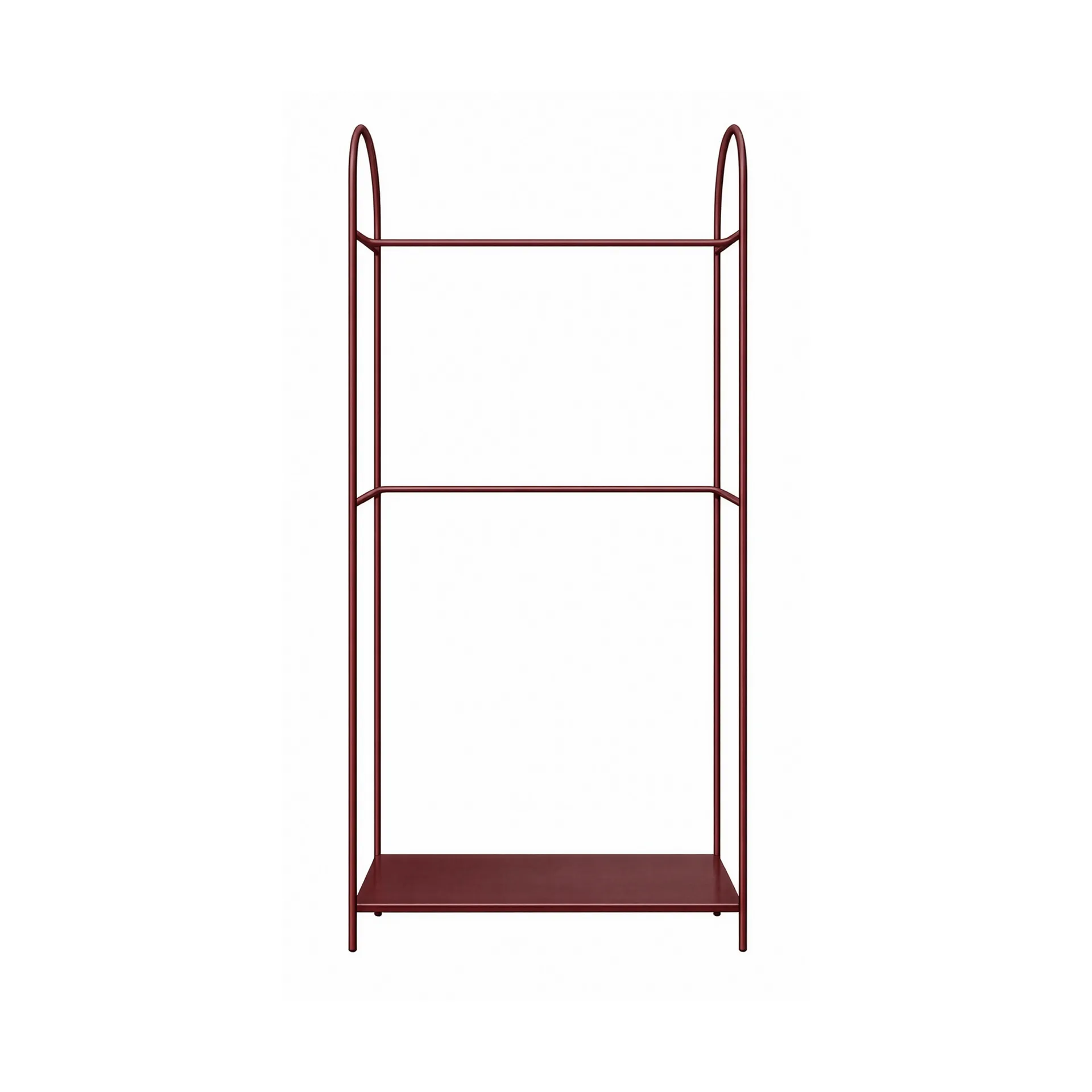 Arch Garderobenständer, Rot, 39x92x186 cm Mette Ditmer