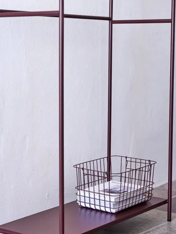 Arch Garderobenständer - Rot, 39x92x186 cm - Mette Ditmer