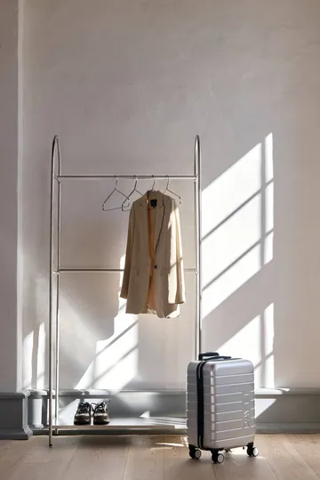Arch Garderobenständer - Silberfarben, 39x92x186 cm - Mette Ditmer