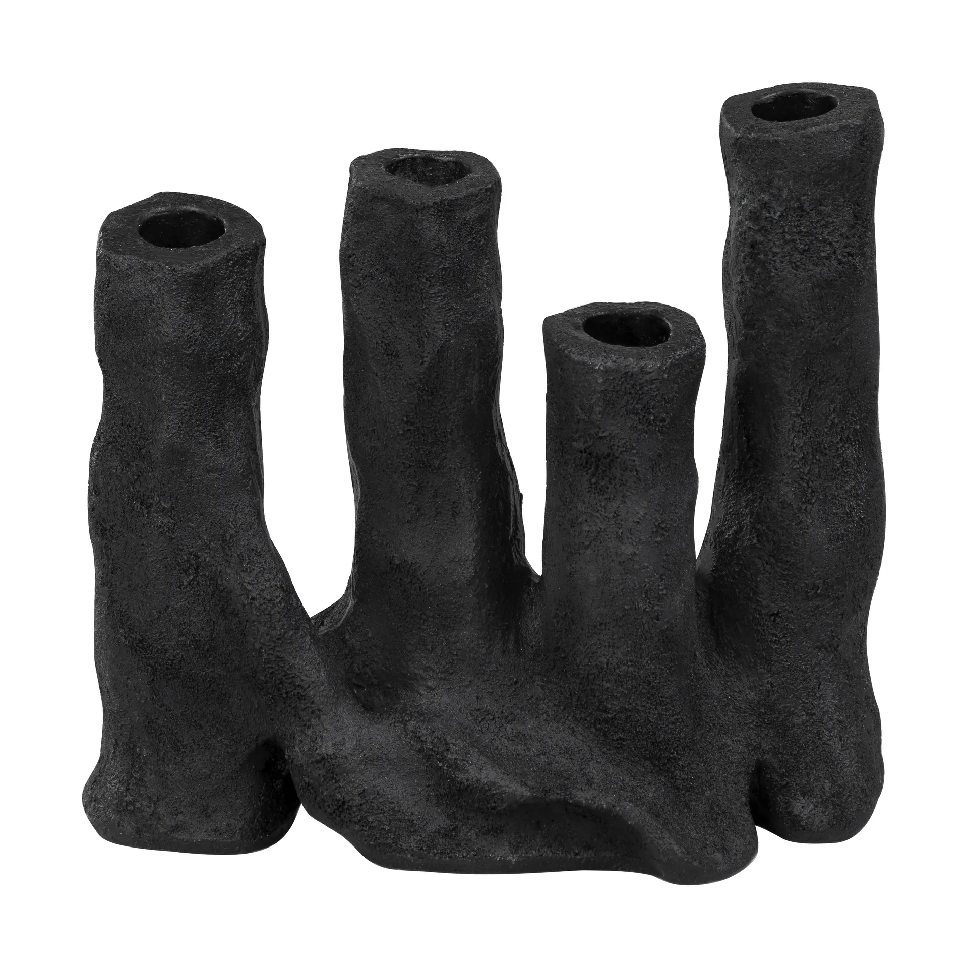 Art piece four Kerzenhalter, Black Mette Ditmer