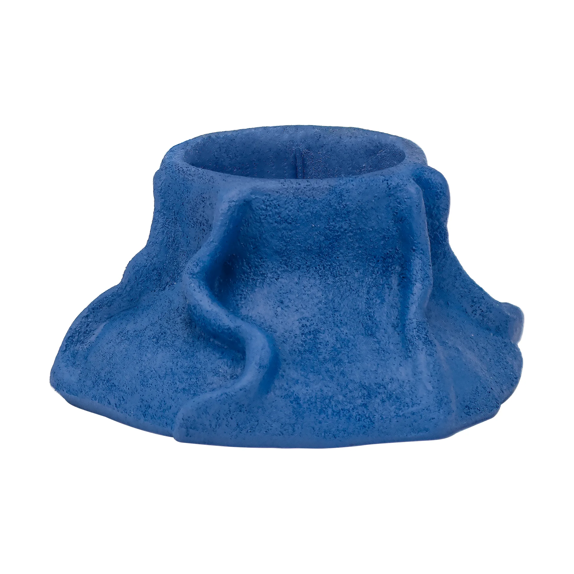 Art Piece lava Kerzenhalter Ø12,5cm, Cobalt Mette Ditmer