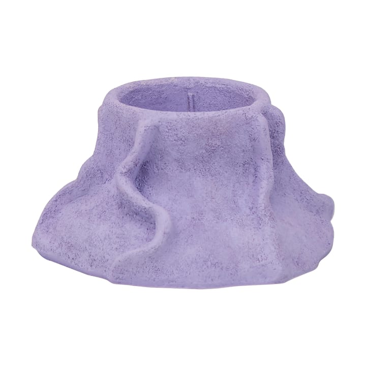 Art Piece lava Kerzenhalter Ø12,5cm - Light lilac - Mette Ditmer