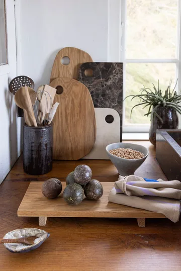 Authentic Servierbrett - Natural, 15x36 cm - Mette Ditmer