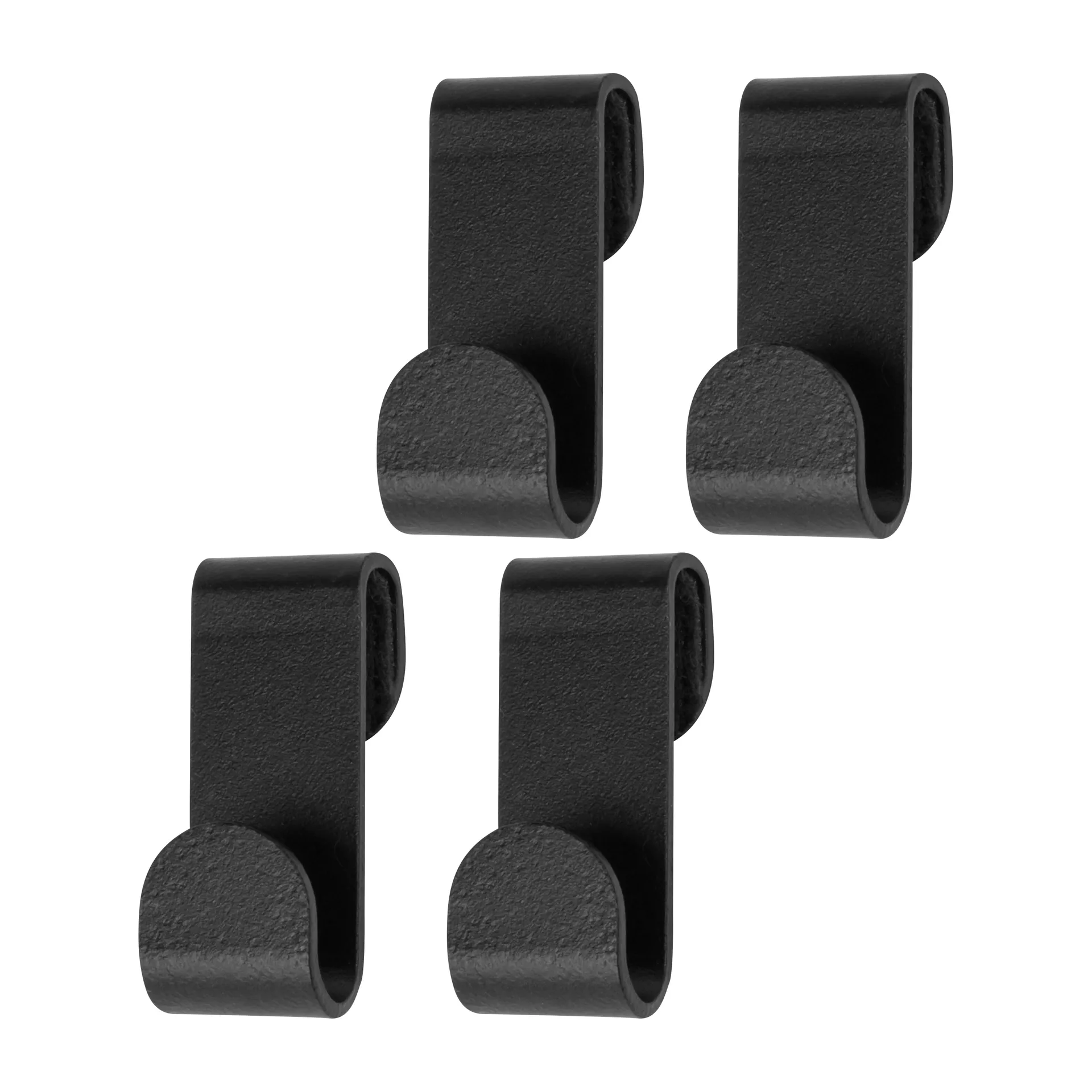 Carry Haken 4er Pack, Black Mette Ditmer
