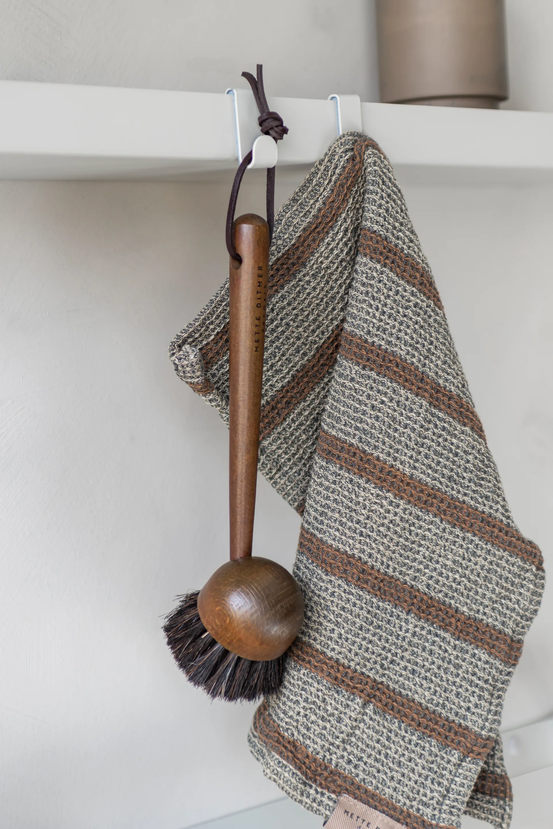 Carry Haken 4er Pack, Sand grey Mette Ditmer