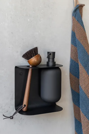 Carry Wandhalterung doppelt - Black - Mette Ditmer