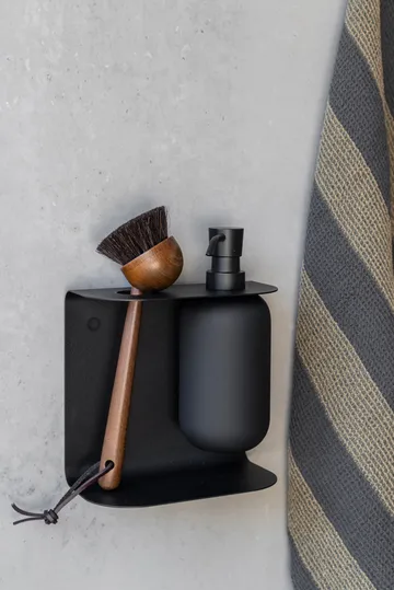 Carry Wandhalterung doppelt - Black - Mette Ditmer