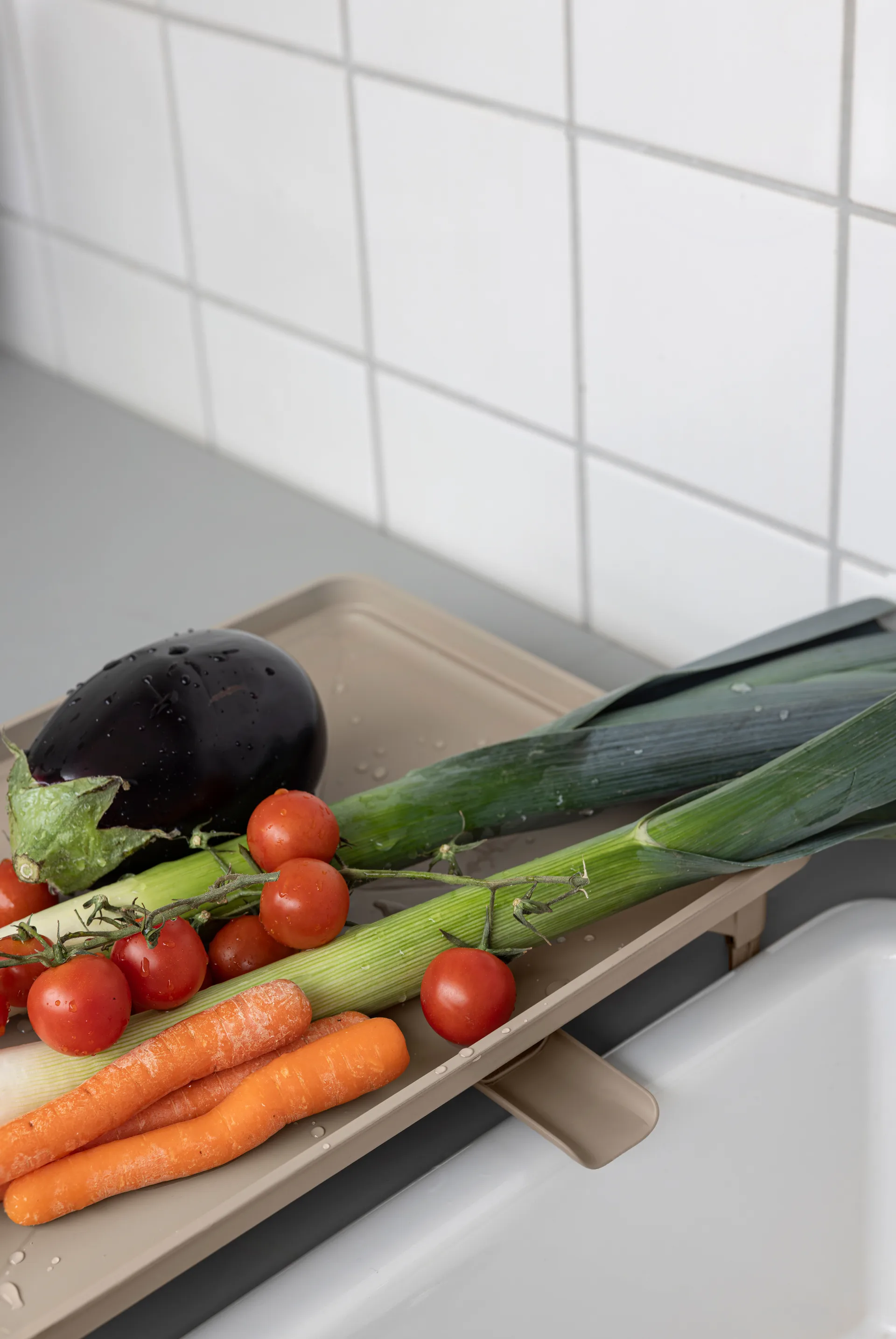 Dry-it Abtropfgestell, Sand, 29x42 cm Mette Ditmer