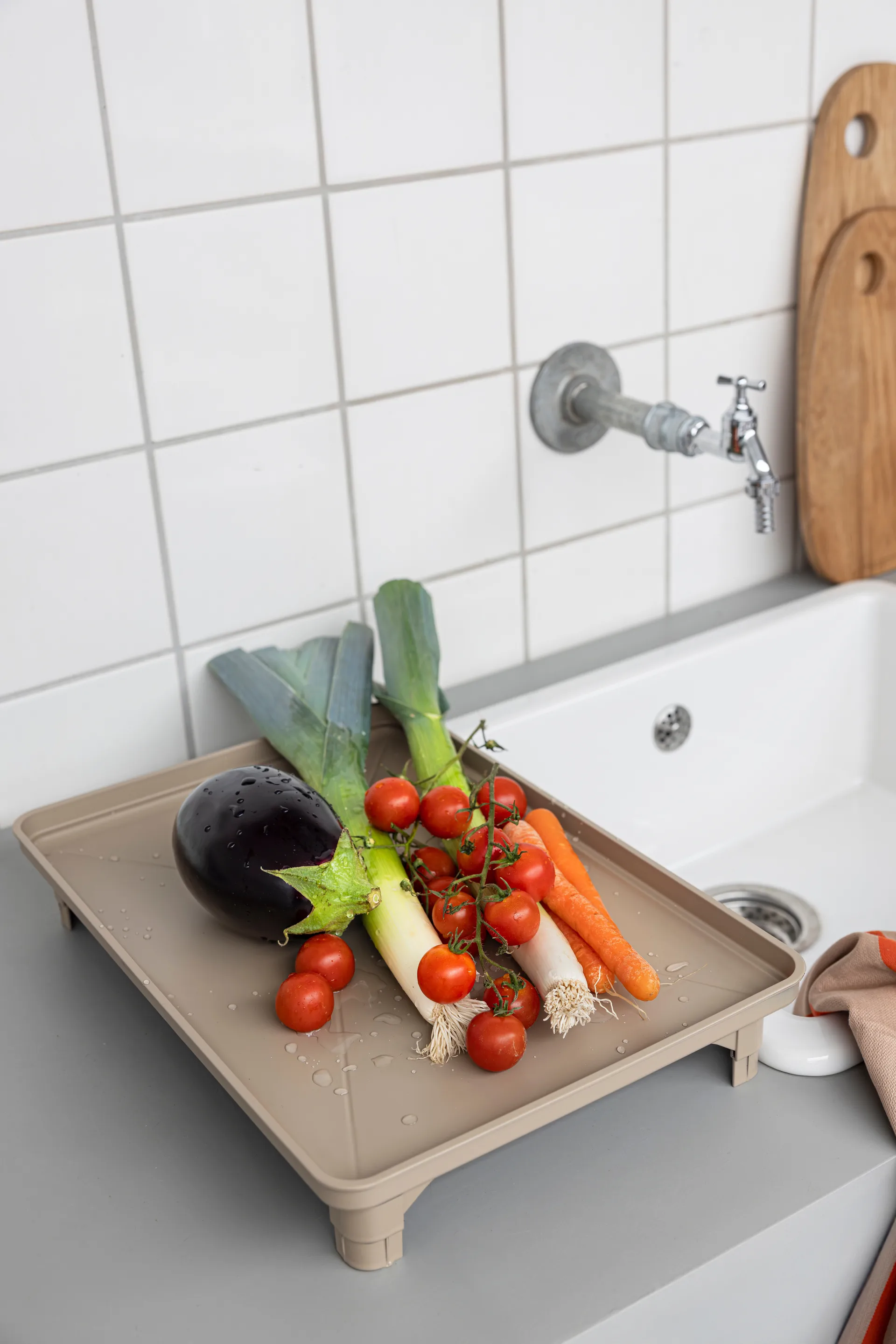 Dry-it Abtropfgestell, Sand, 29x42 cm Mette Ditmer