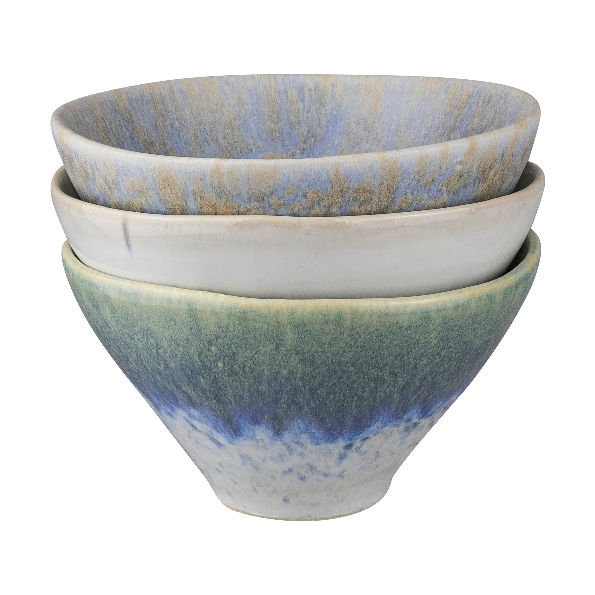 Elements Schale small Ø12 cm 3-teilig, Blue Mette Ditmer