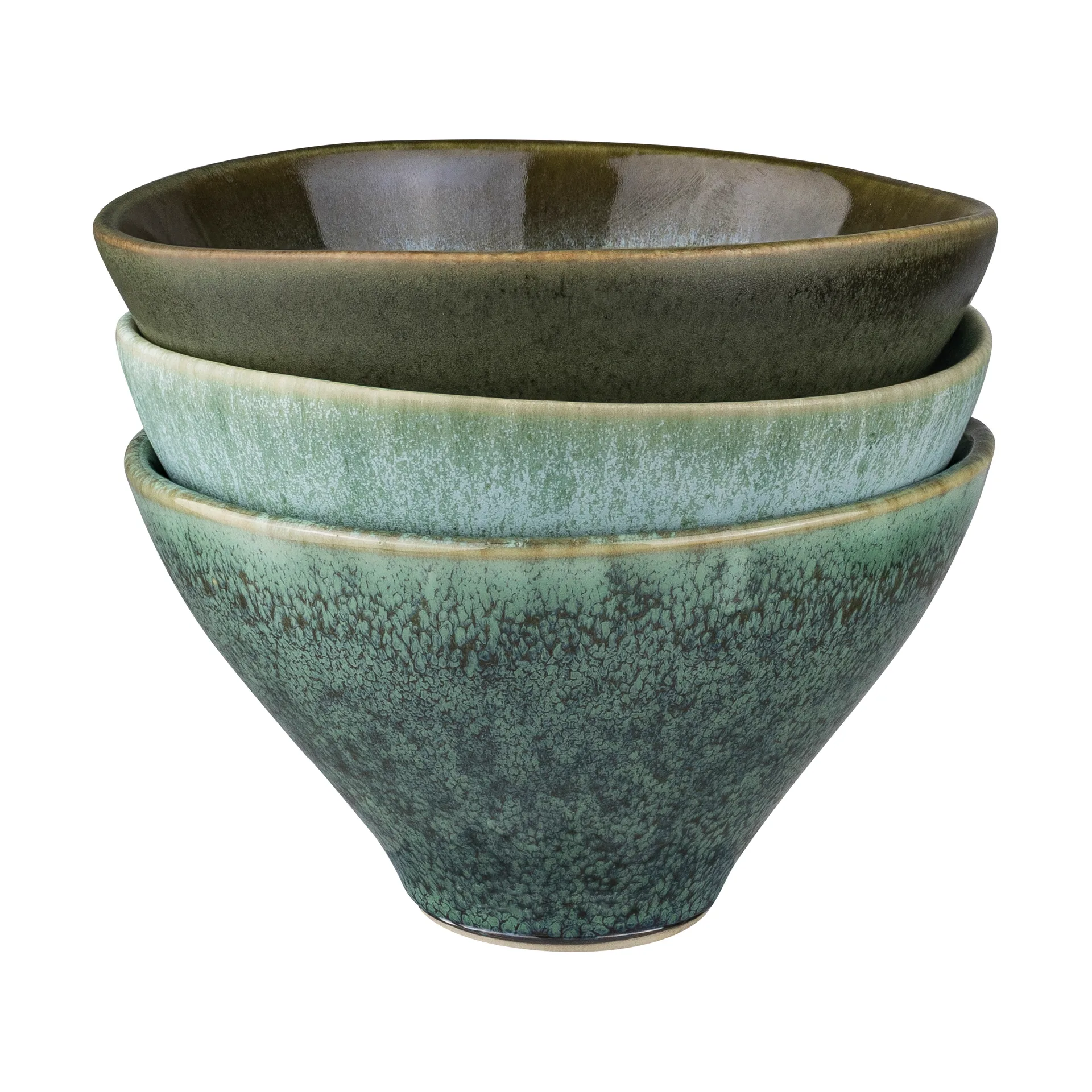 Elements Schale small Ø12 cm 3-teilig, Green Mette Ditmer