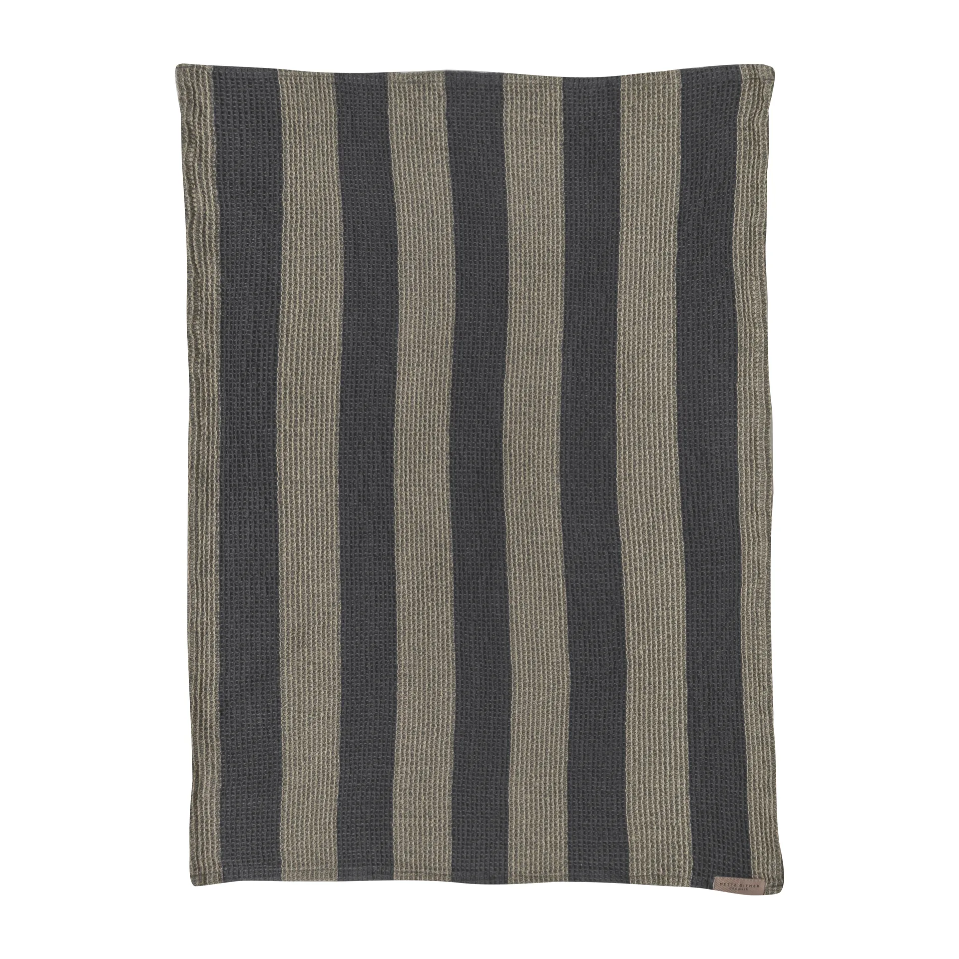 Elvira Geschirrtuch 50 x 70cm, Dark grey Mette Ditmer