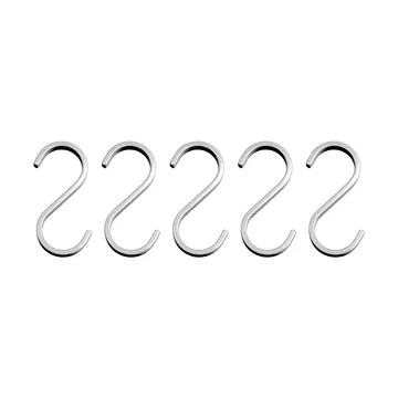 Hang-it Haken 5er-Pack - Silberfarben - Mette Ditmer