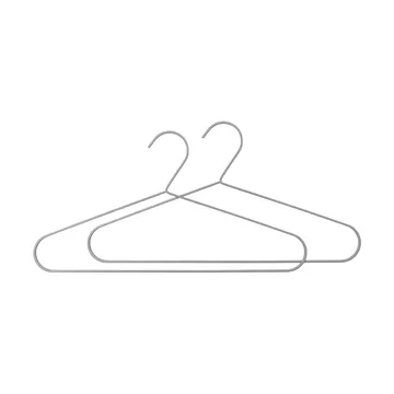 Hang-it Kleiderbügel 2er-Pack - Silberfarben - Mette Ditmer