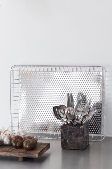 Lift Tablett 33,5x45,5 cm - Chrome - Mette Ditmer