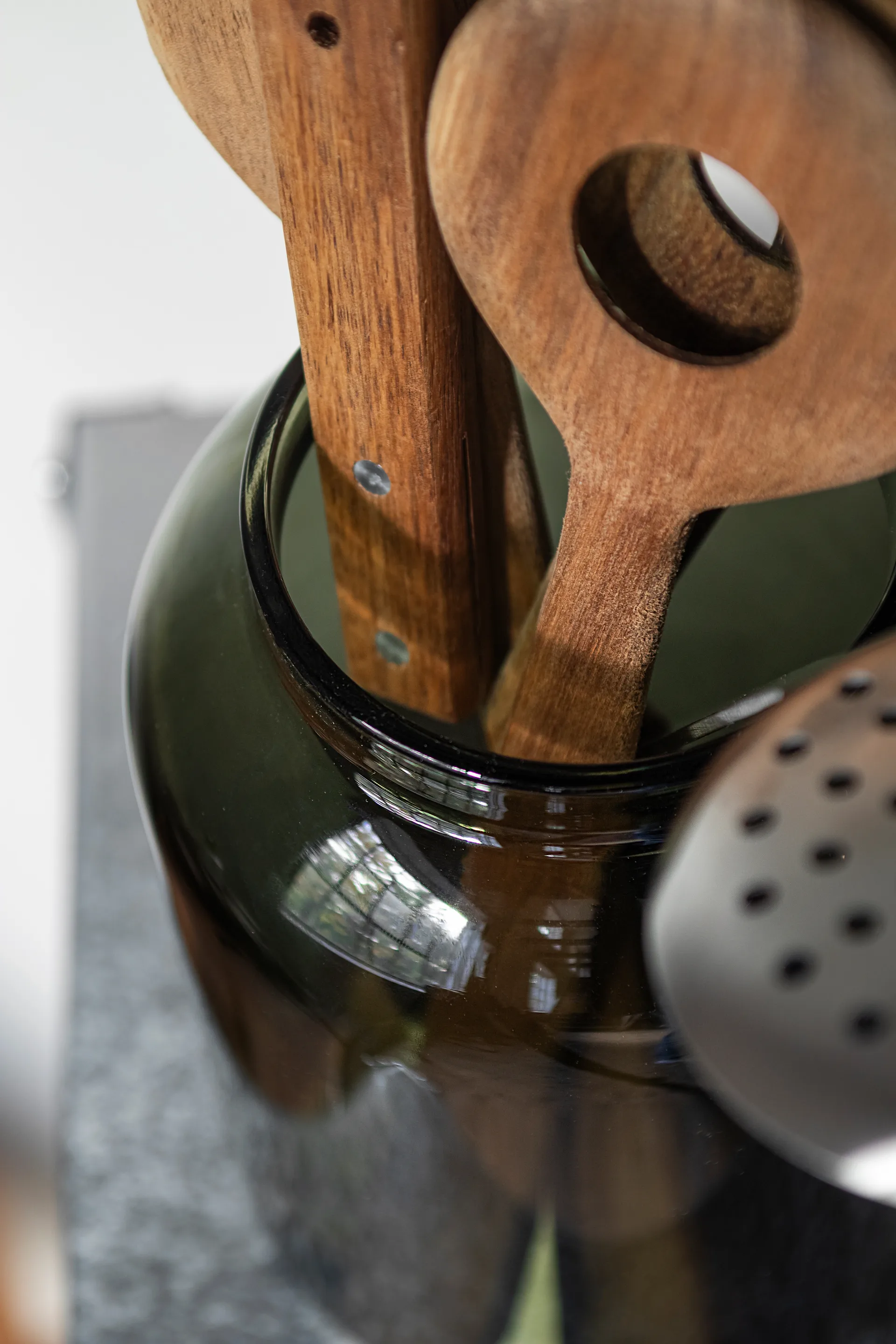 Luna Vorratsglas mit Deckel large 20 cm, Dark forest Mette Ditmer