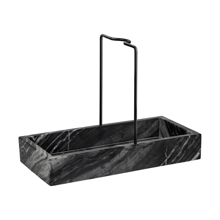 Marble Spülbecken organizer 12x23,5 cm, Black-Grey Mette Ditmer