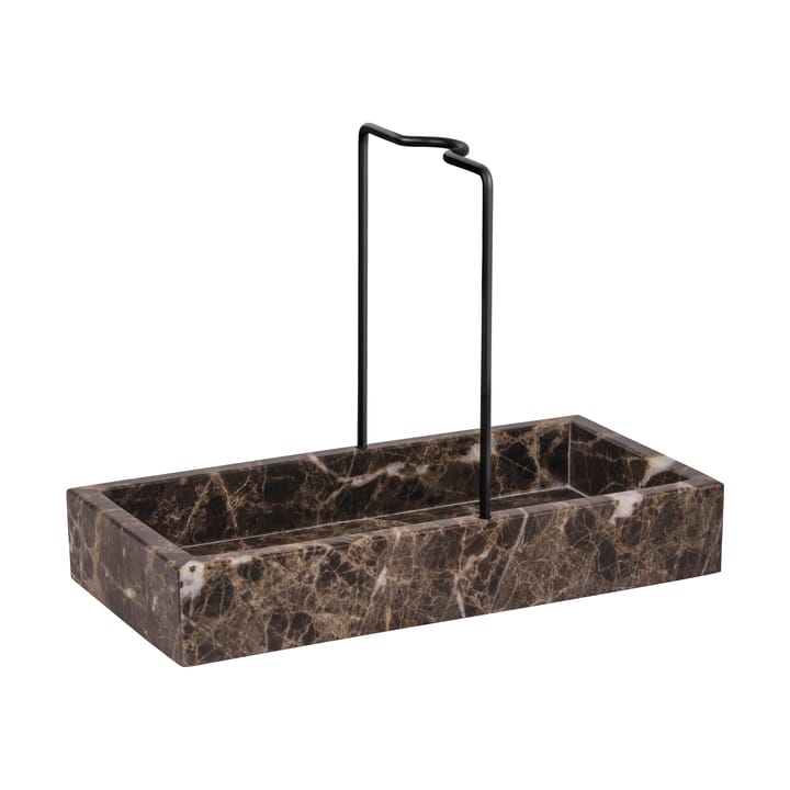 Marble Spülbecken organizer 12x23,5 cm - Brown - Mette Ditmer