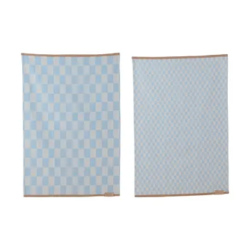 Mini-Max Küchenhandtuch 2er-Pack - Blue (blå), 50x70 cm - Mette Ditmer