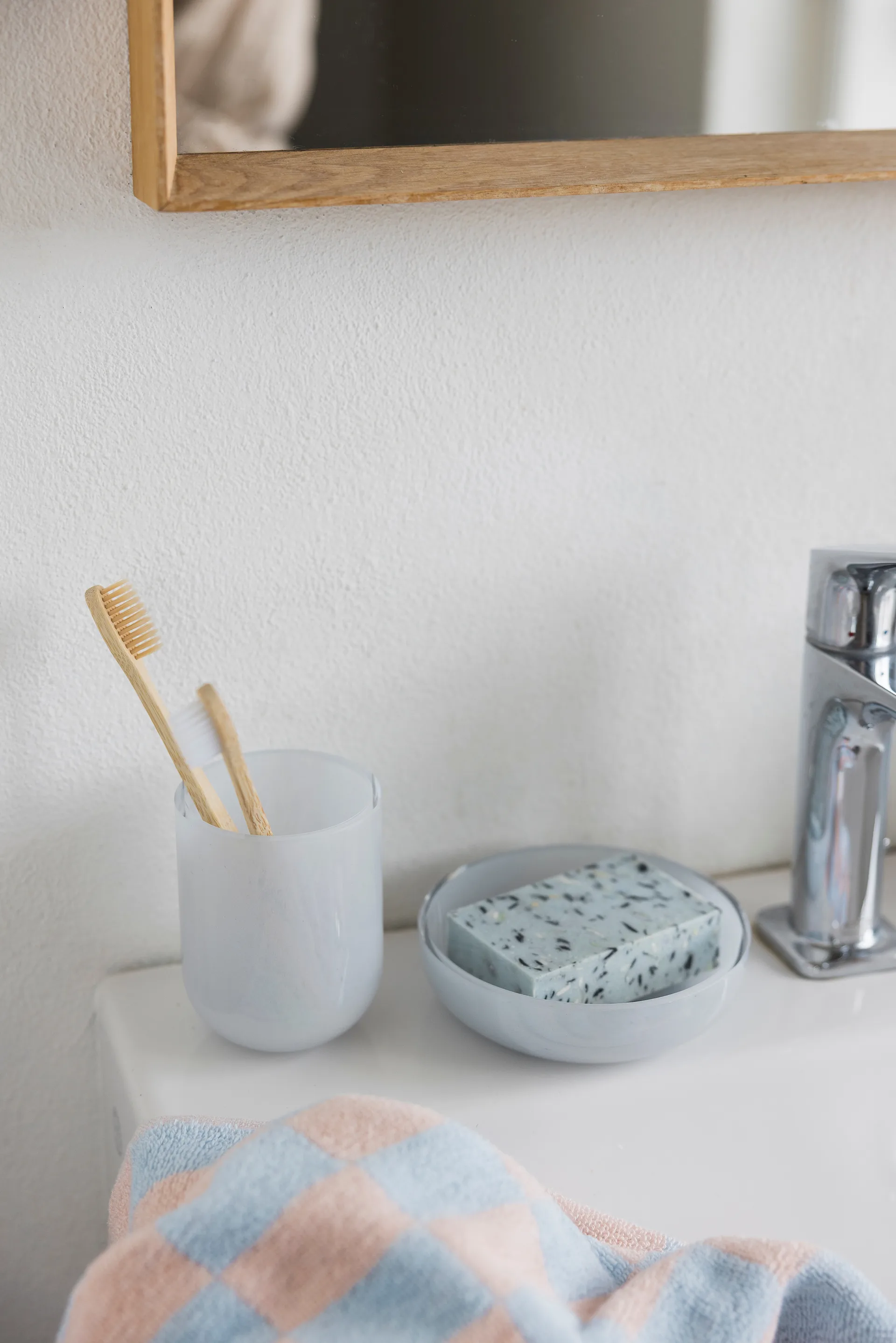 Opal Seifenschale, Light blue Mette Ditmer