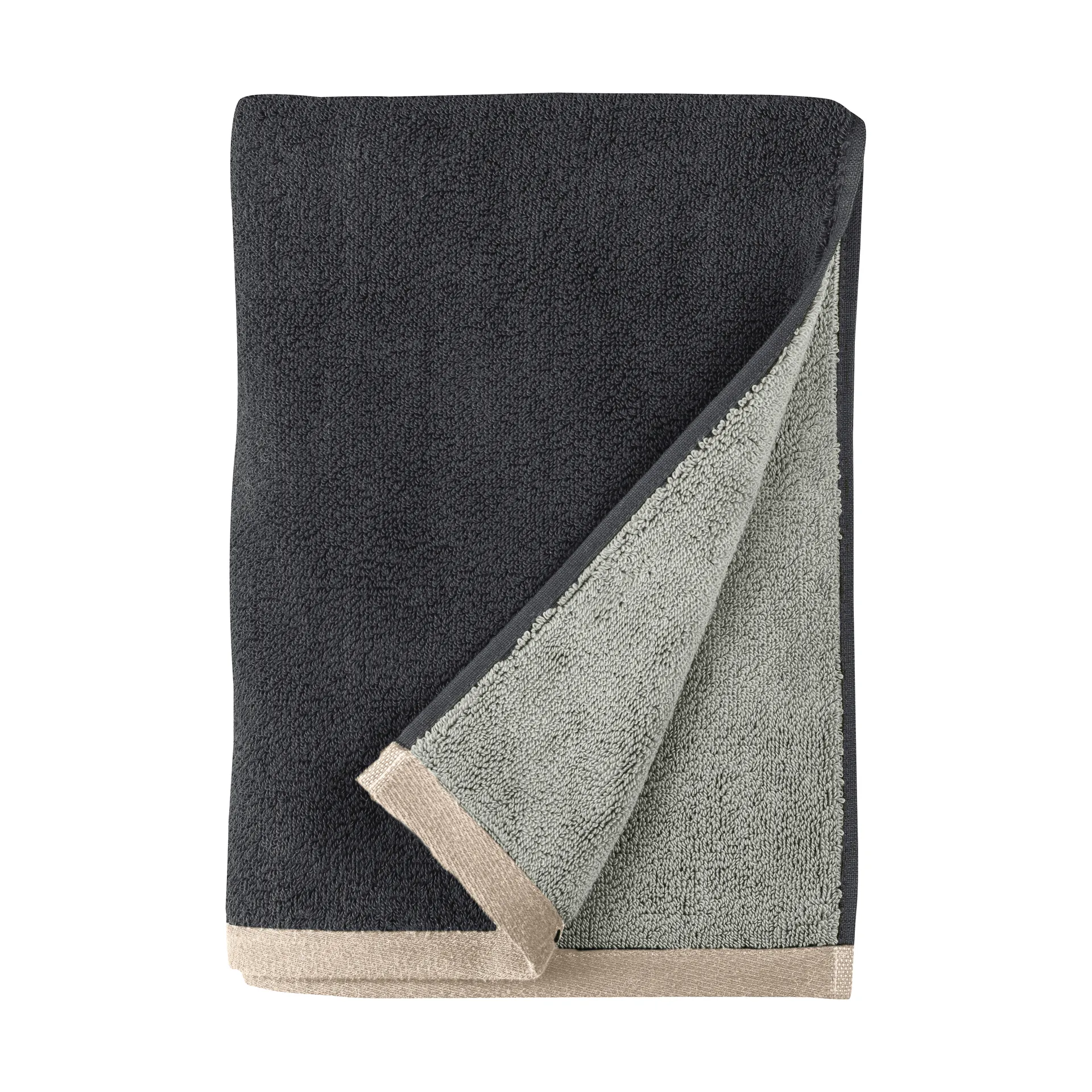 Soft Badehandtuch 70x133 cm, Gray (grå), 70x133 cm Mette Ditmer