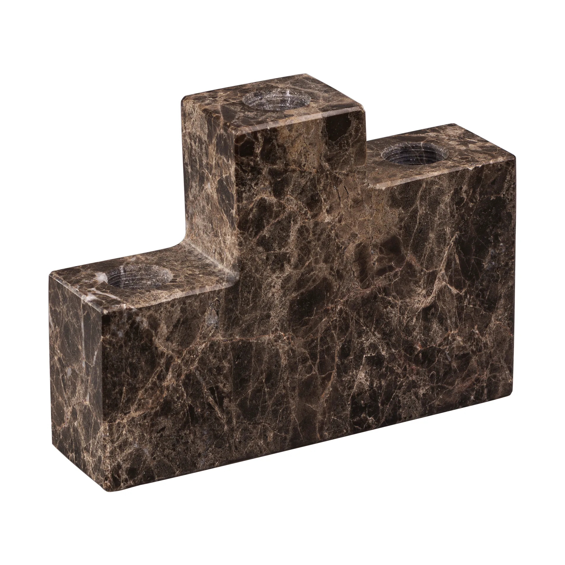 Step trio Kerzenhalter, Brown Mette Ditmer