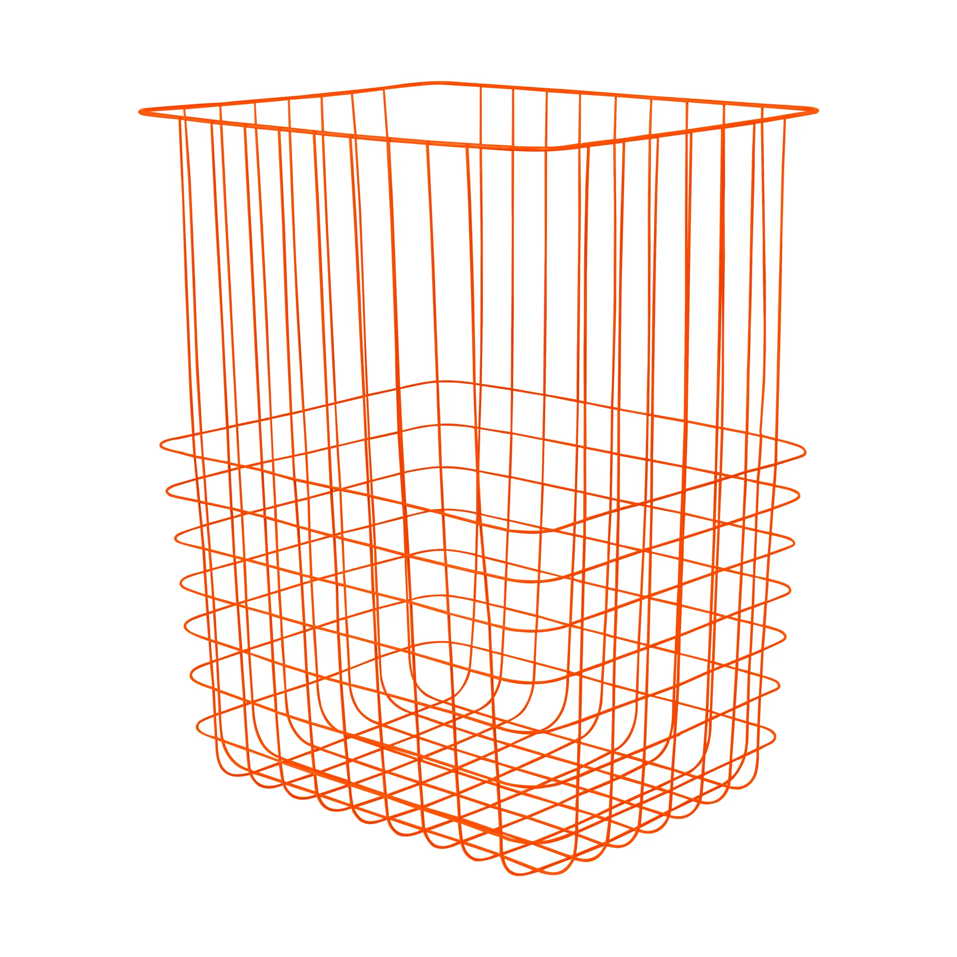 Store-it Aufbewahrungskorb mit Baumwollbeutel Large, Orange Mette Ditmer
