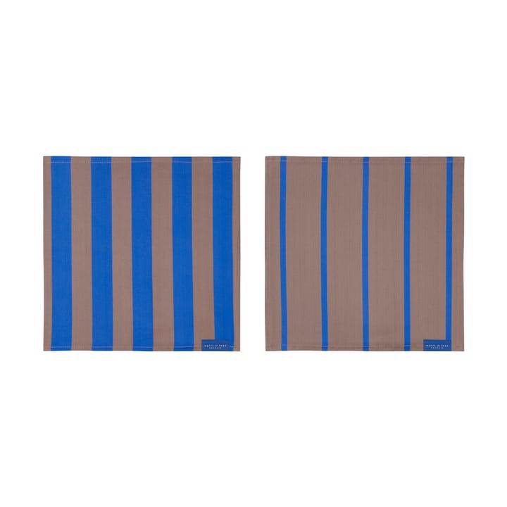 Stripes Geschirrtuch 33x33 cm 2er-Pack, Blush Mette Ditmer