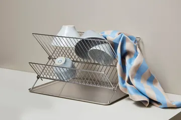Stripes Küchenhandtuch 50x70 cm 2er-Pack - Blue-Beige (blå-beige), 50x70 cm - Mette Ditmer