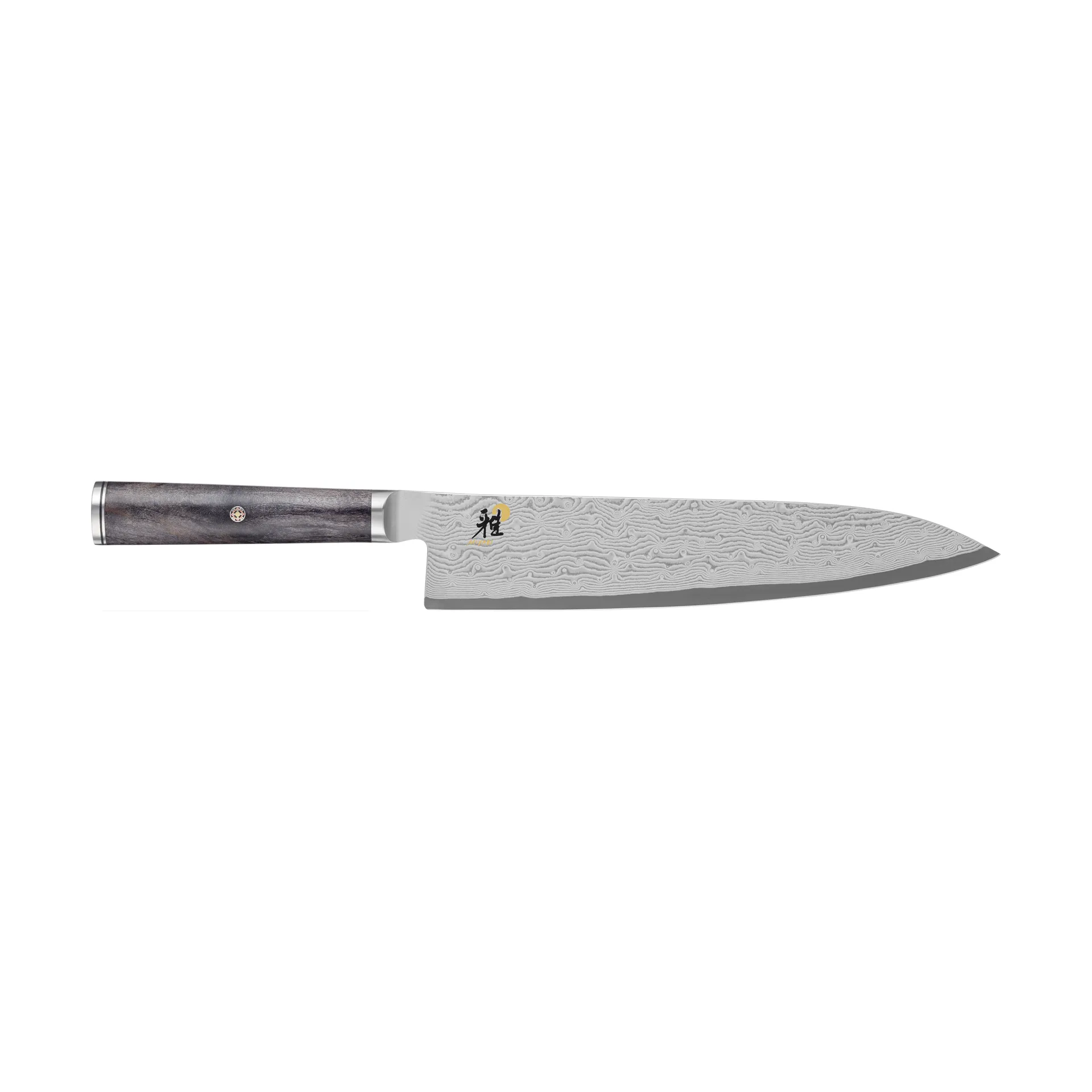 Black 5000MCD 67 Küchenmesser Gyutoh 24 cm, Damaskus-schwarz Ahorn Miyabi