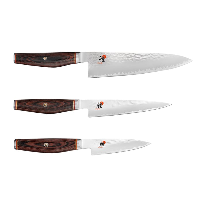 Miyabi Artisan 6000MCT Messerset 3 Teile, Holz Miyabi