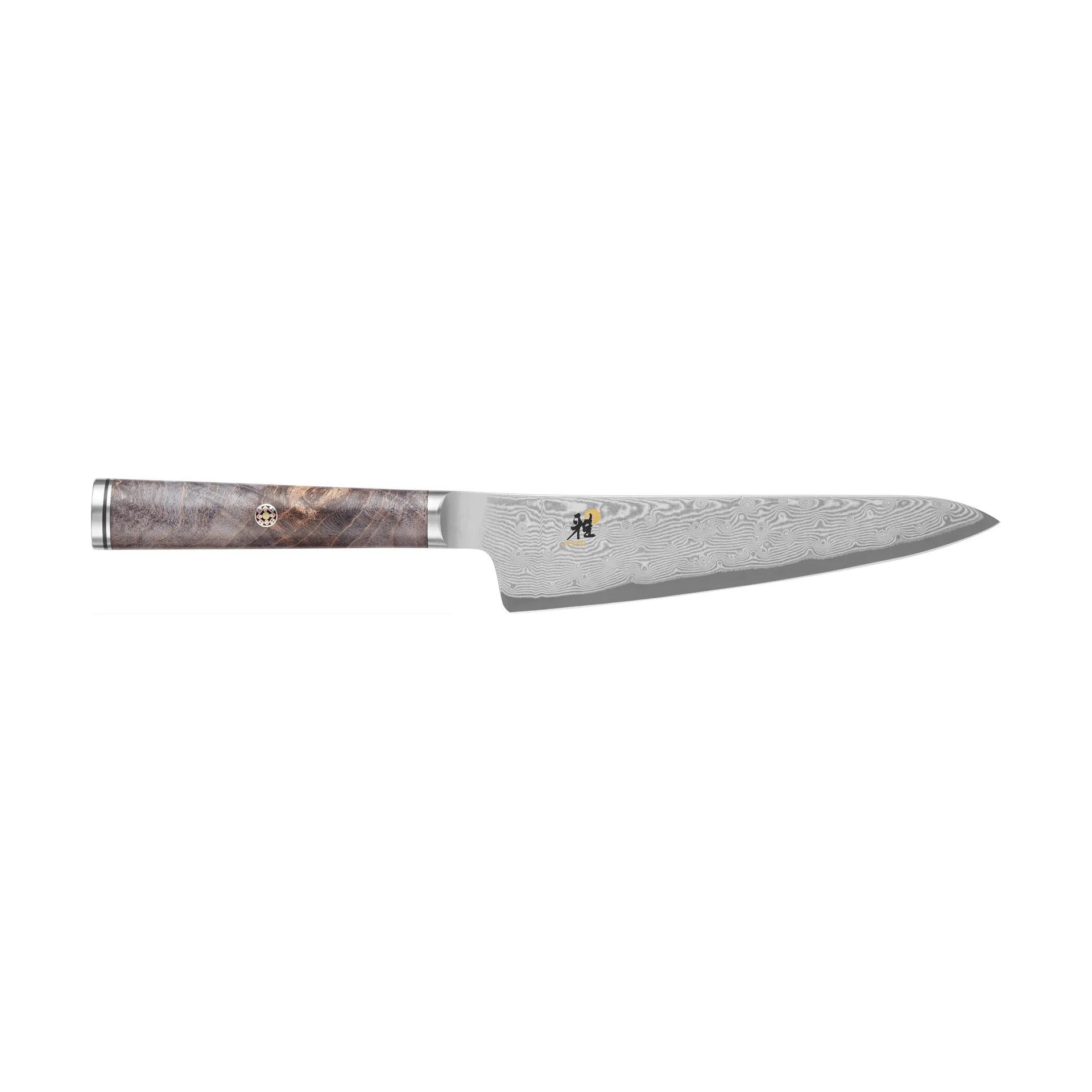Schwarz 5000MCD 67 Shotoh Allesmesser hoch 13 cm, Damaskus-schwarz Miyabi