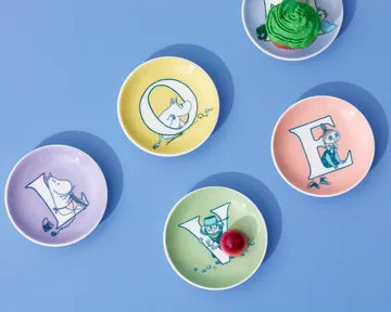 ABC Mumin Mini-Teller - L, 10,5 cm - Moomin Arabia