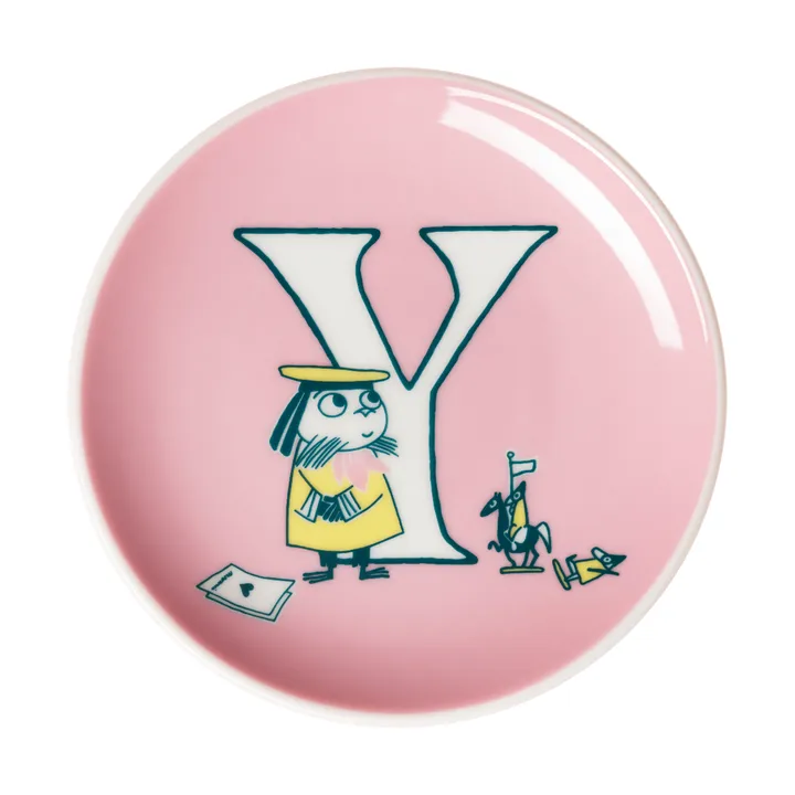 ABC Mumin Mini-Teller - Y, 10,5 cm - Moomin Arabia