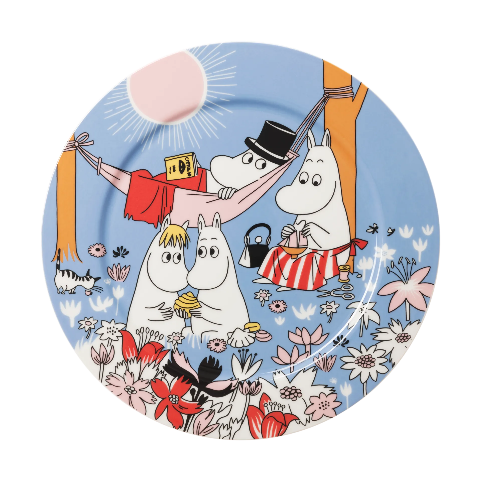 Family time Mumin Servierplatte, Ø30 cm Moomin Arabia