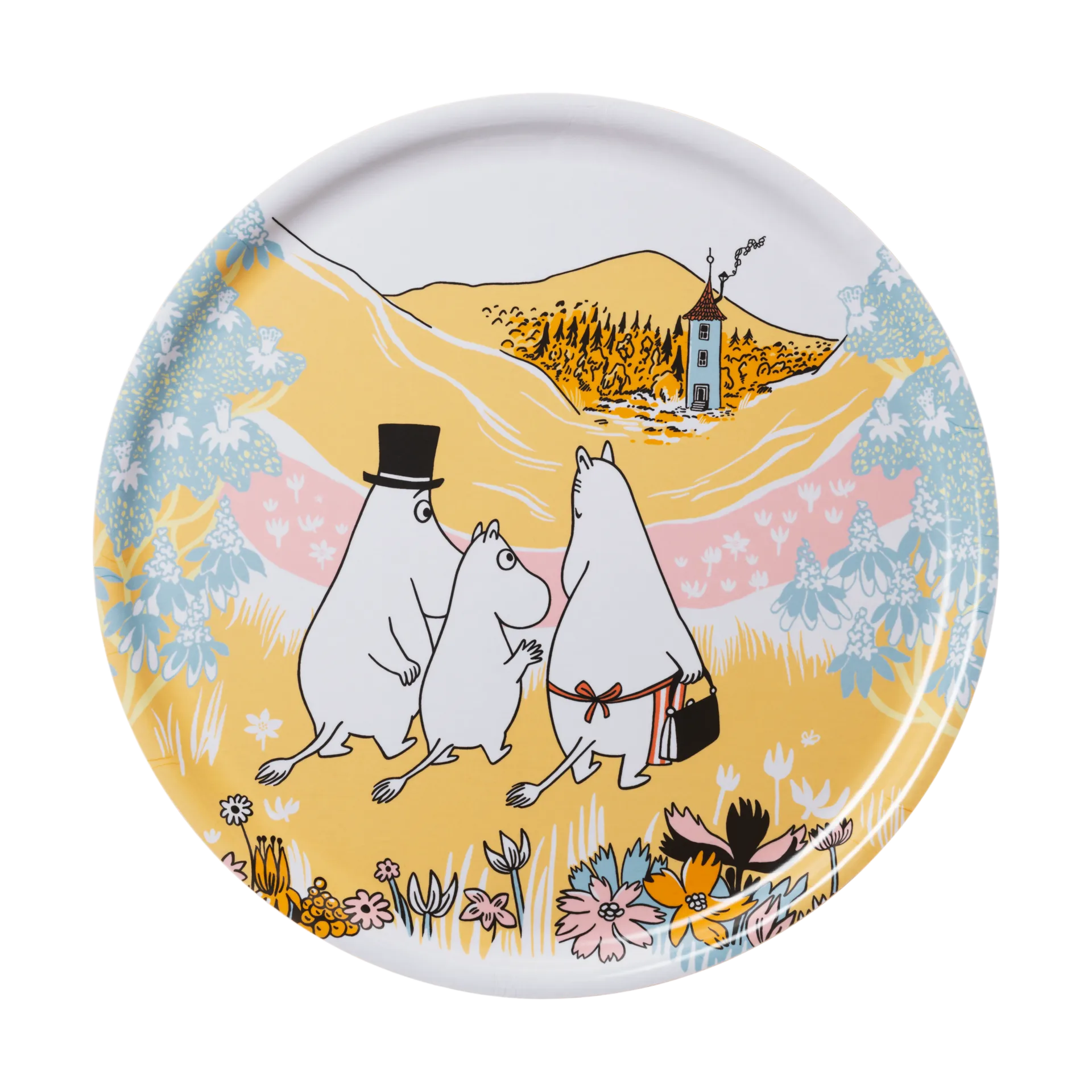 Family time Mumin Tablett, Ø35 cm Moomin Arabia