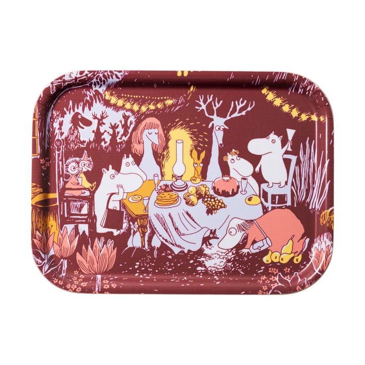 Festive Moments Mumin Dekorationsplatte - 20x27 cm - Moomin Arabia