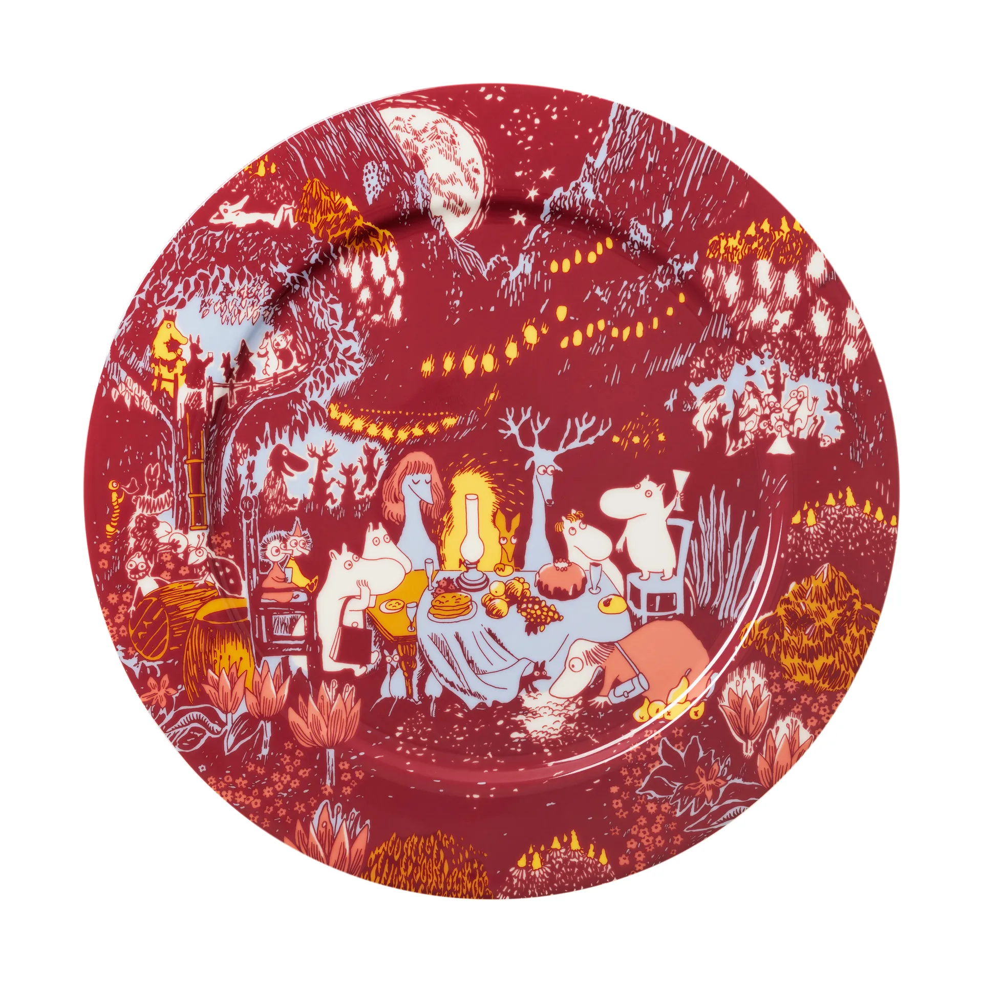 Festive Moments Mumin Servierplatte, Ø30 cm Moomin Arabia