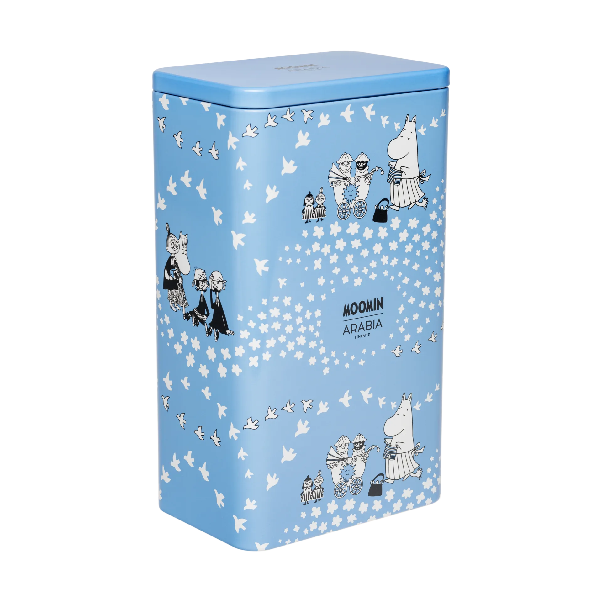 Fred Mumin Kaffeebehälter 11,2x7,8x19,2 cm, Blau Moomin Arabia