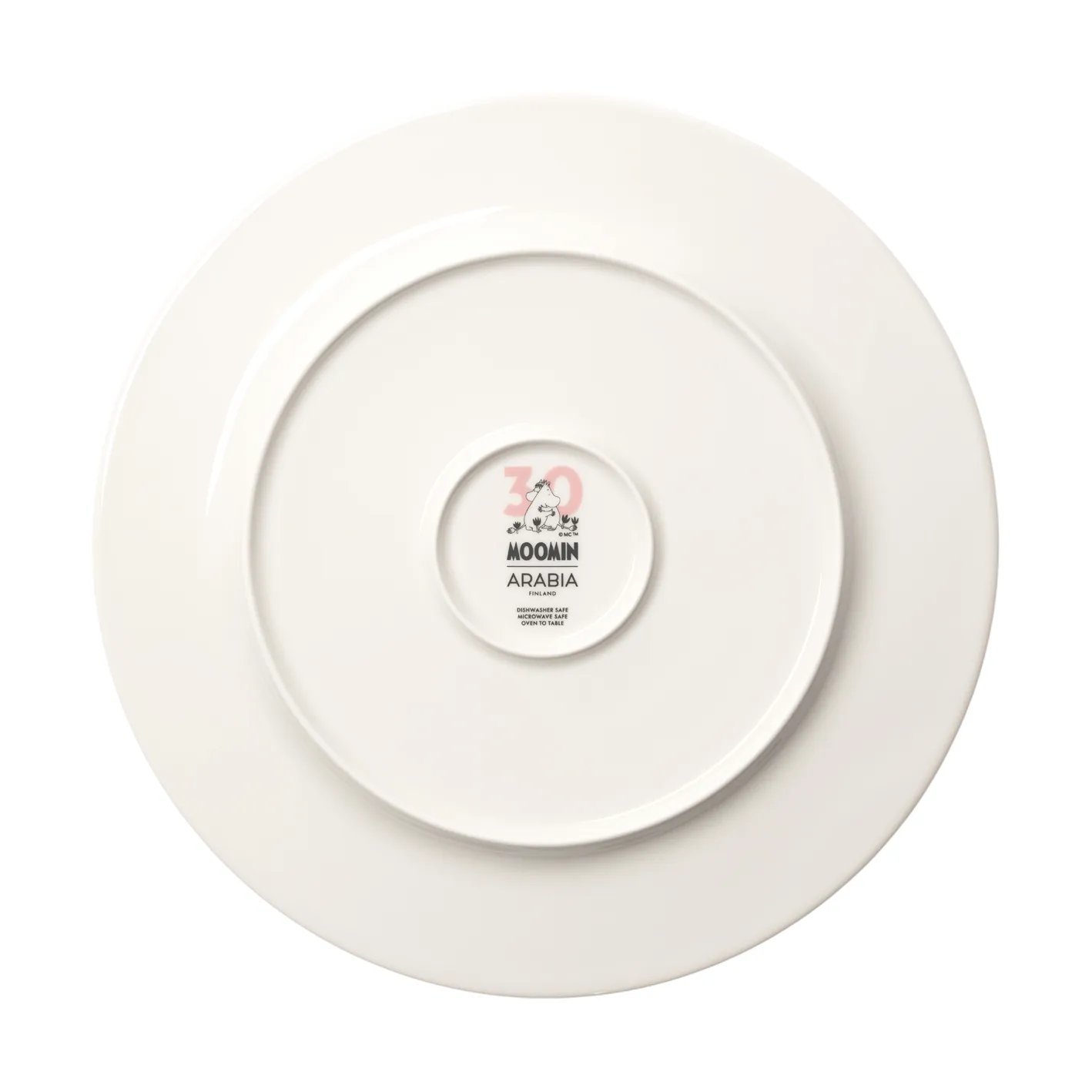 Liebe 30 Jahre Mumin Servierteller Limited Edition, Ø30 cm Moomin Arabia