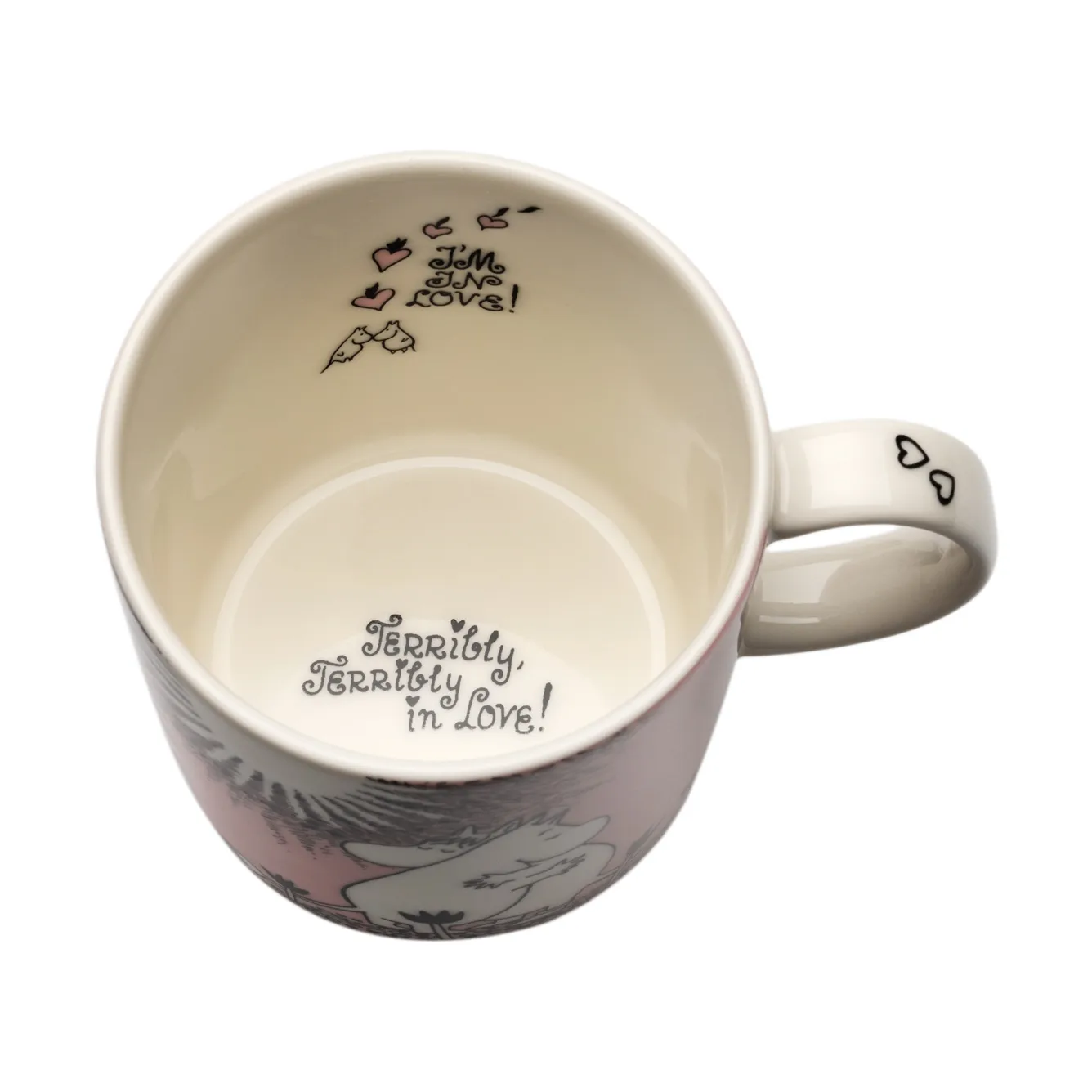Liebe 30 Jahre Mumin Tasse & Teller Limited Edition, 2 Teile Moomin Arabia